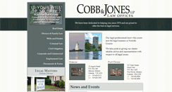 Desktop Screenshot of cobbjones.ca